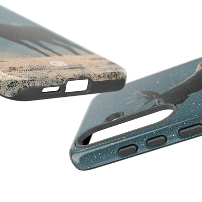 Nordic Boreal Moose · Tough Phone Case for Samsung · Blue