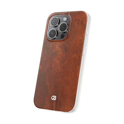 Orange Lite Phone Case for iPhone - Oxidized Iron Crust
