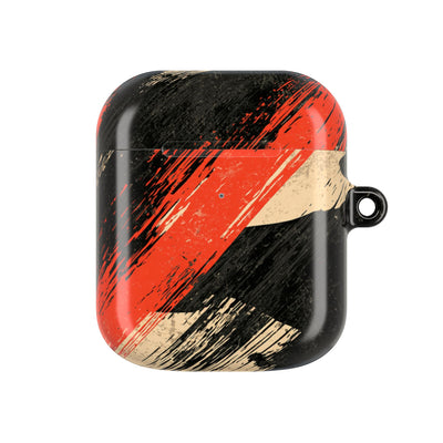 Urban Slash Camo · Hard Case for AirPods & AirPods Pro · Black
