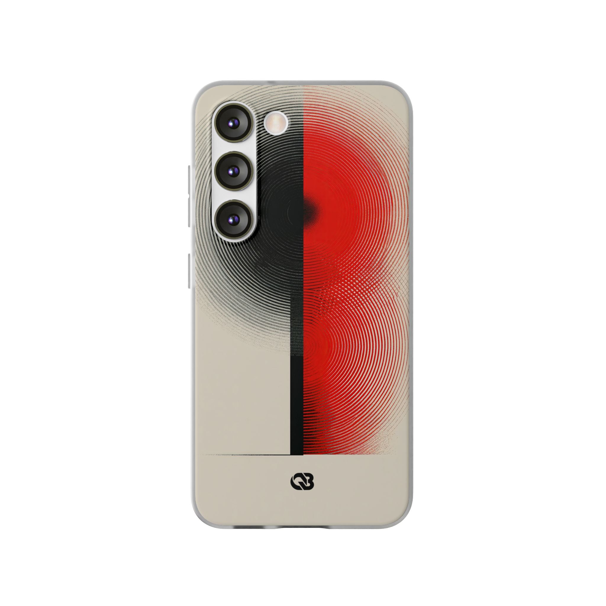 Red Lite Phone Case for Samsung - Split Signal Red