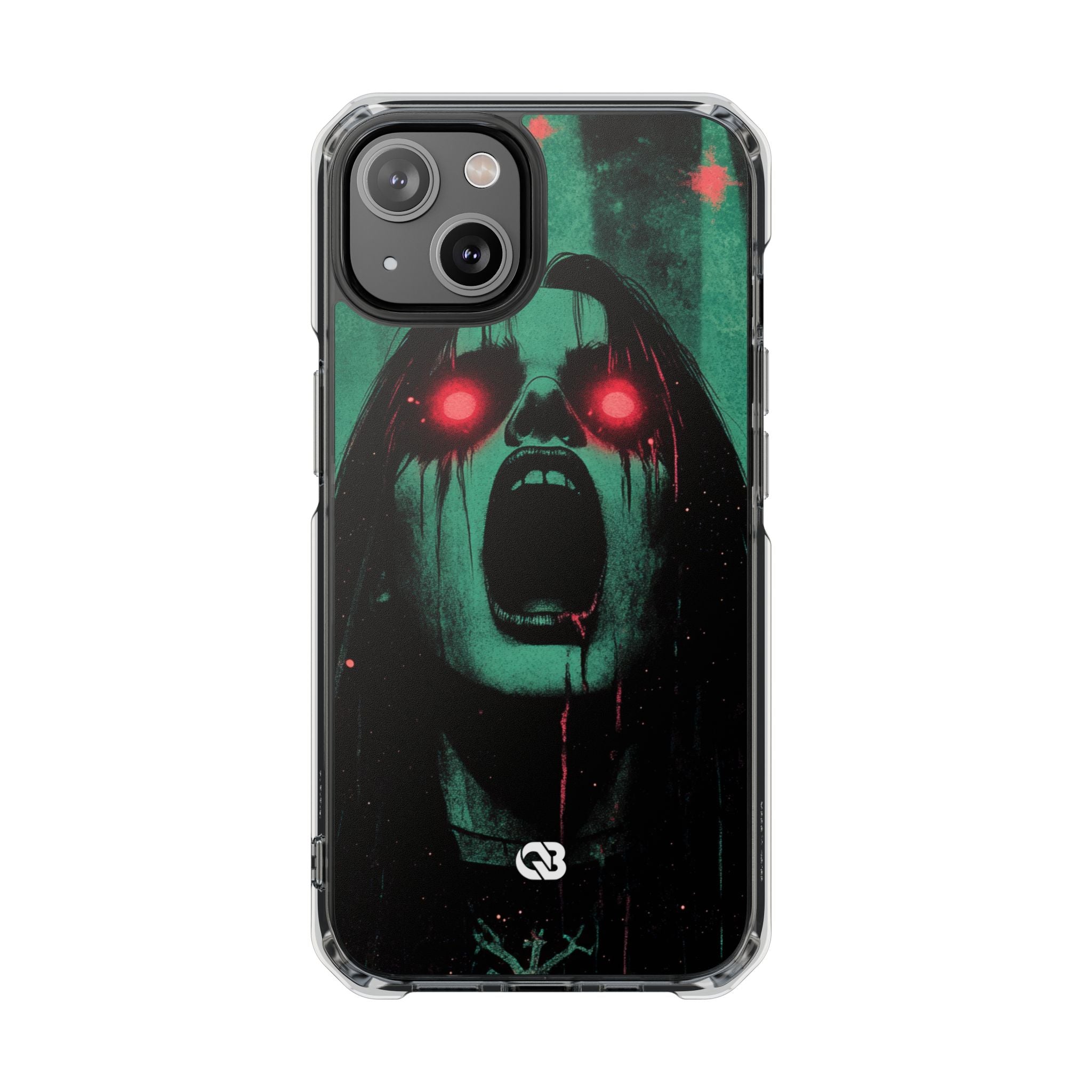 Crimson Emerald Scream · Impact Phone Case for iPhone · Magsafe