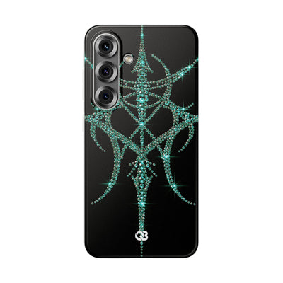 Teal Cyber Sigil · Lite Phone Case for Samsung · Teal