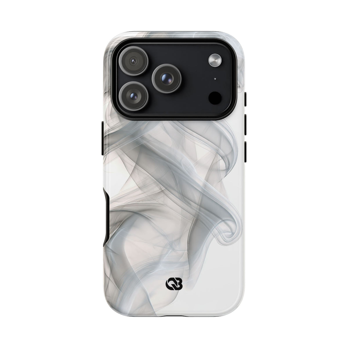 Vapor Noir · Tough Phone Case for iPhone · White
