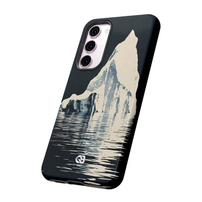 Blue Tough Phone Case for Samsung - Frozen Navy Monolith