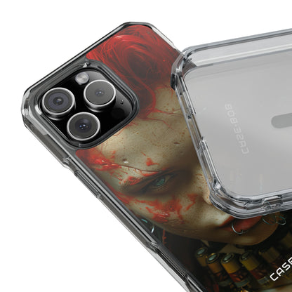 Punainen Spike Gaze iPhone 16 Pro Max - Impact suojakotelo