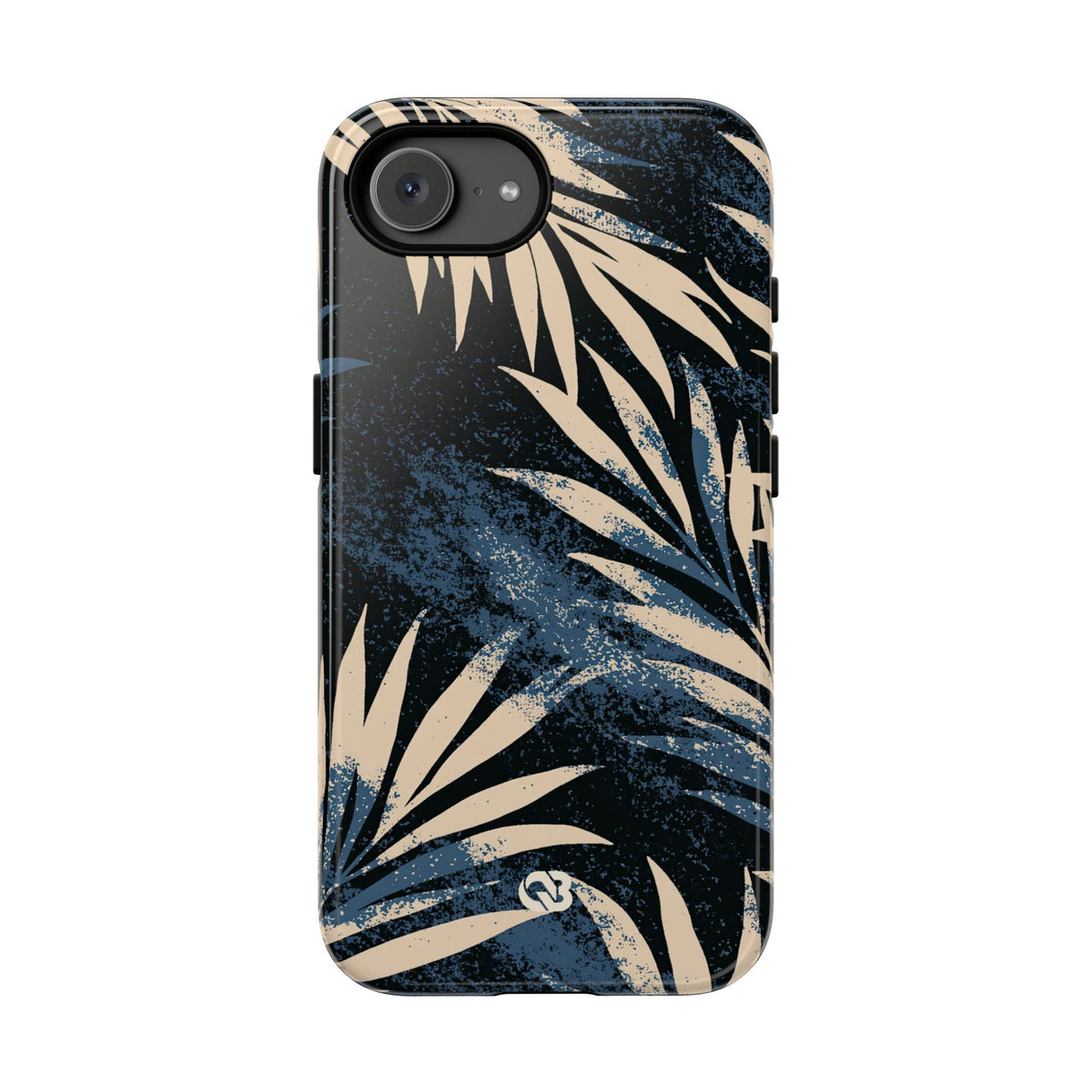 Indigo Palm Horizon · Tough Phone Case for iPhone · Blue