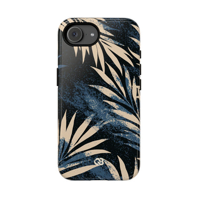 Indigo Palm Horizon · Tough Phone Case for iPhone · Blue