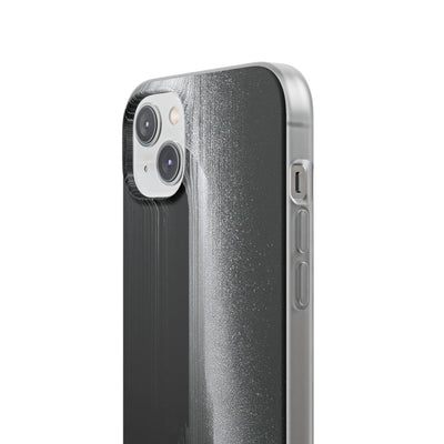Black Lite Phone Case for iPhone - Brutalist Pixel Monolith
