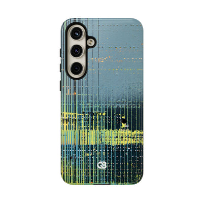Acid Raster Circuit · Tough Phone Case for Samsung · Teal