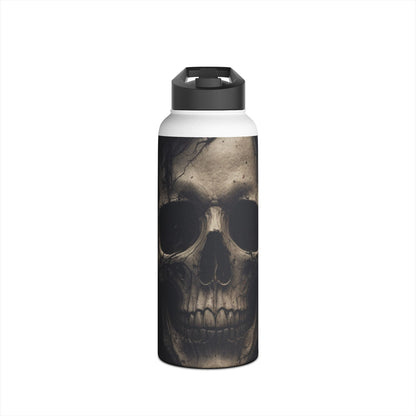 Skull Thorn Crown - Stainless Steel Water Bottle