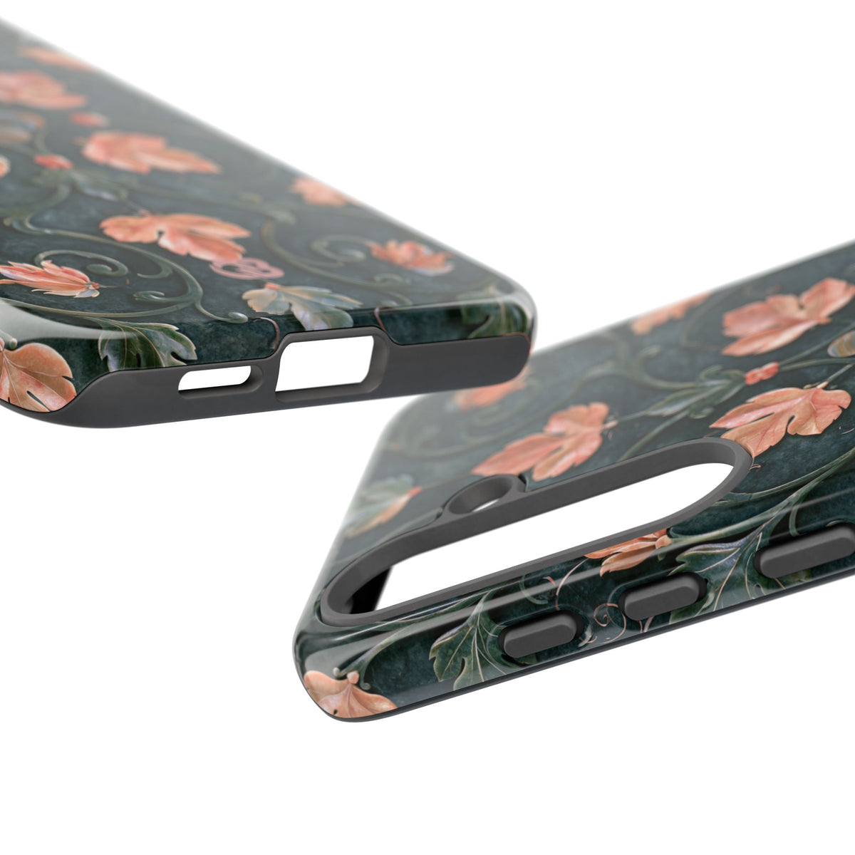 Florentine Rose Arabesque · Tough Phone Case for Samsung · Green