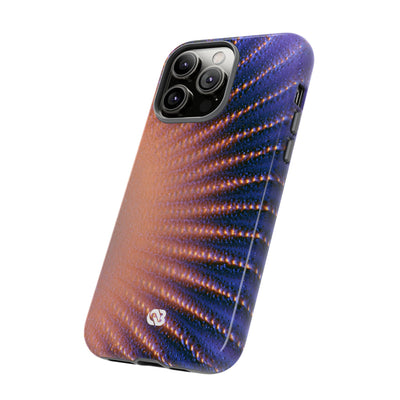 Luminous Aura Burst · Tough Phone Case for iPhone · Blue