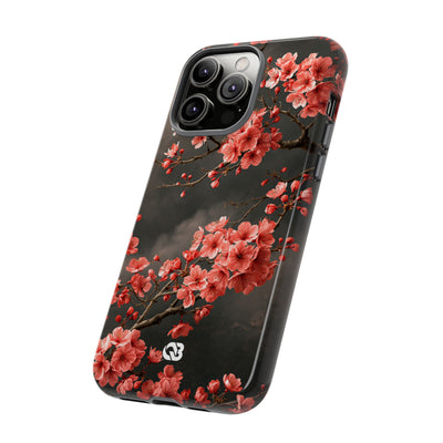 Dark Sakura Nocturne · Tough Phone Case for iPhone · Black