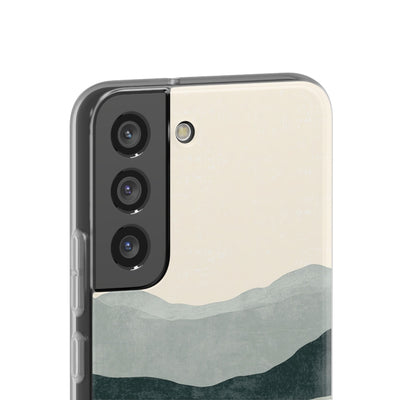 Green Lite Phone Case for Samsung - Misty Sage Valley
