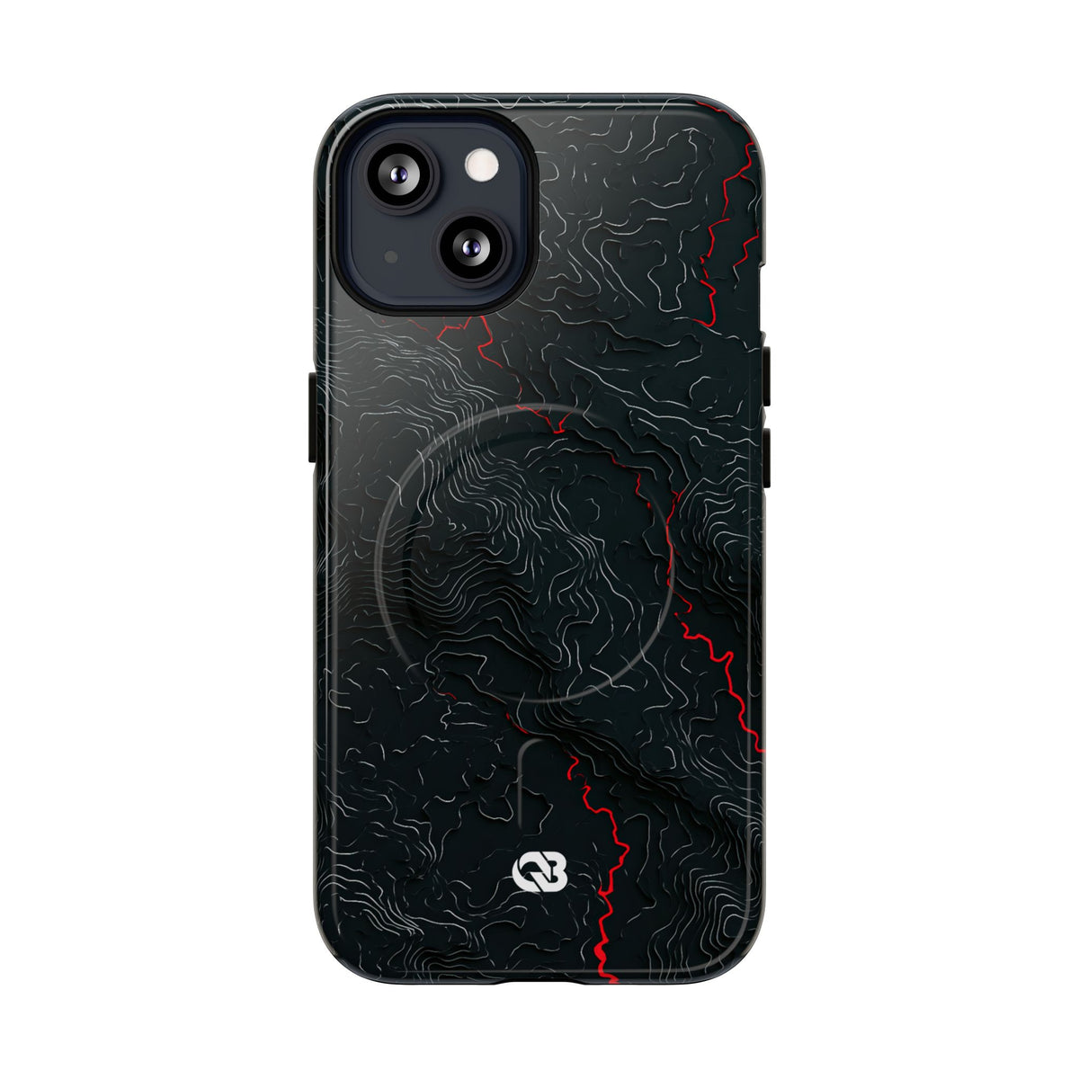Crimson Rift · Tough 2.0 Magnetic Phone Case for iPhone · Black