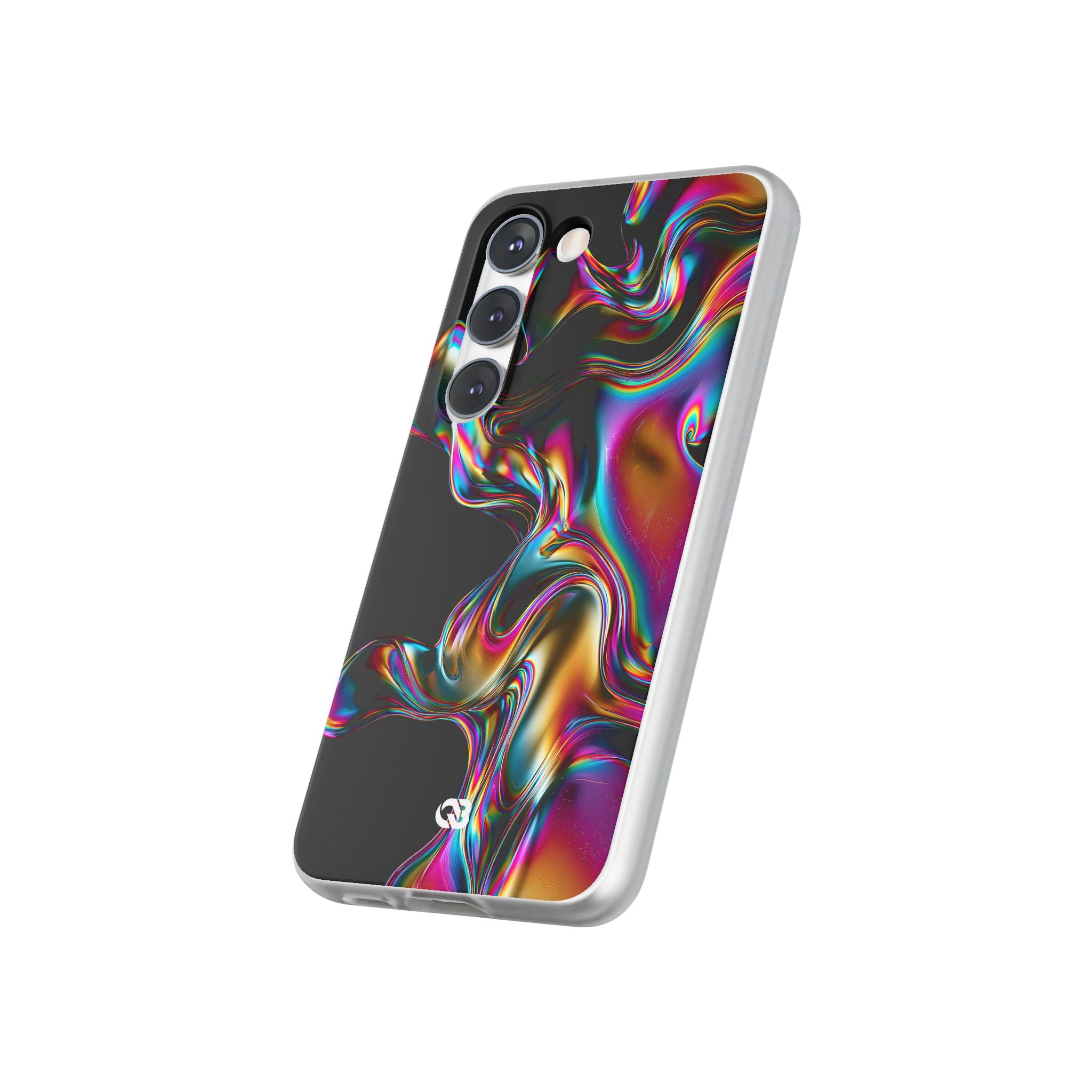 Purple Lite Phone Case for Samsung - Liquid Neon Chrome