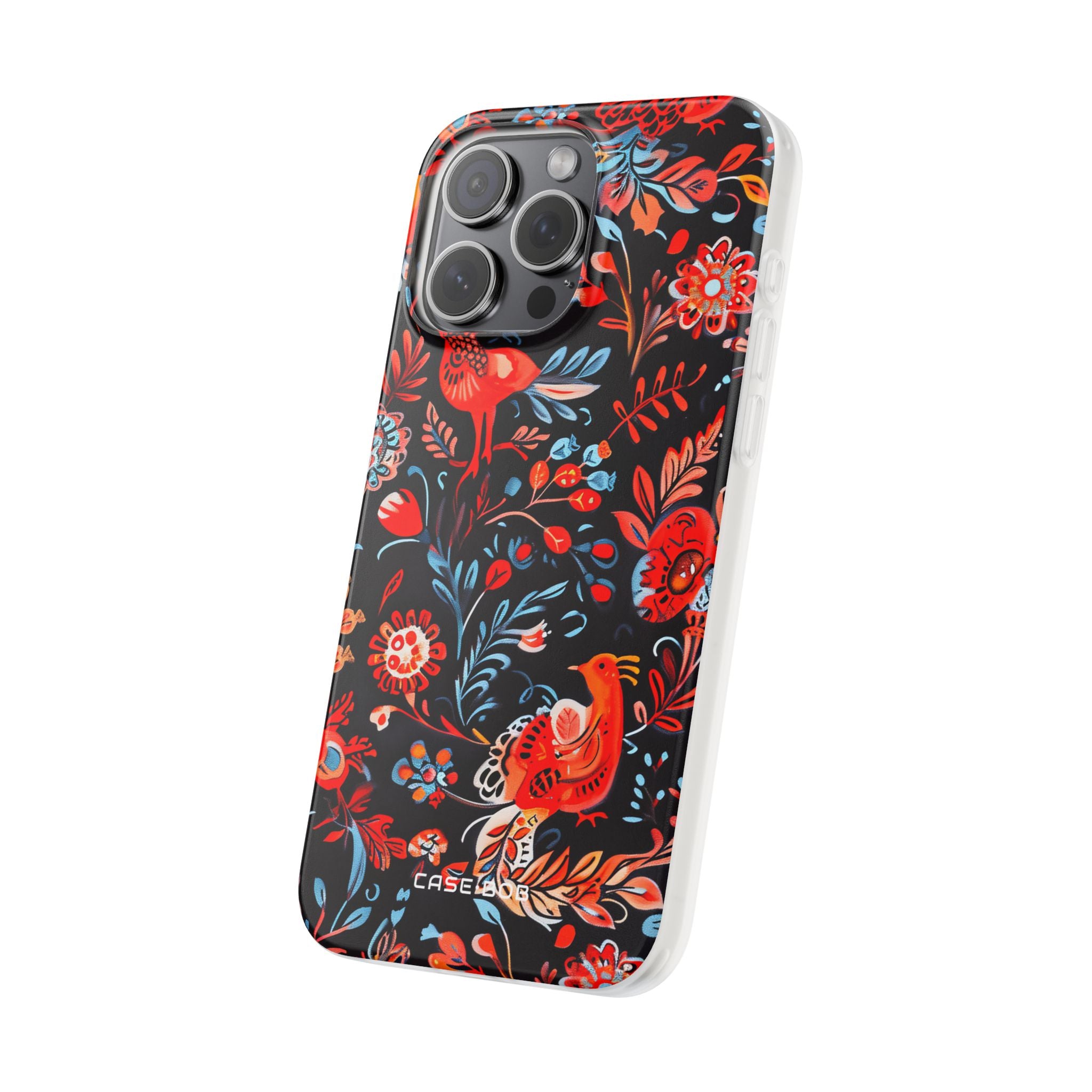 Lebendige Vogelwelt iPhone 15 Pro Max Case - Soft