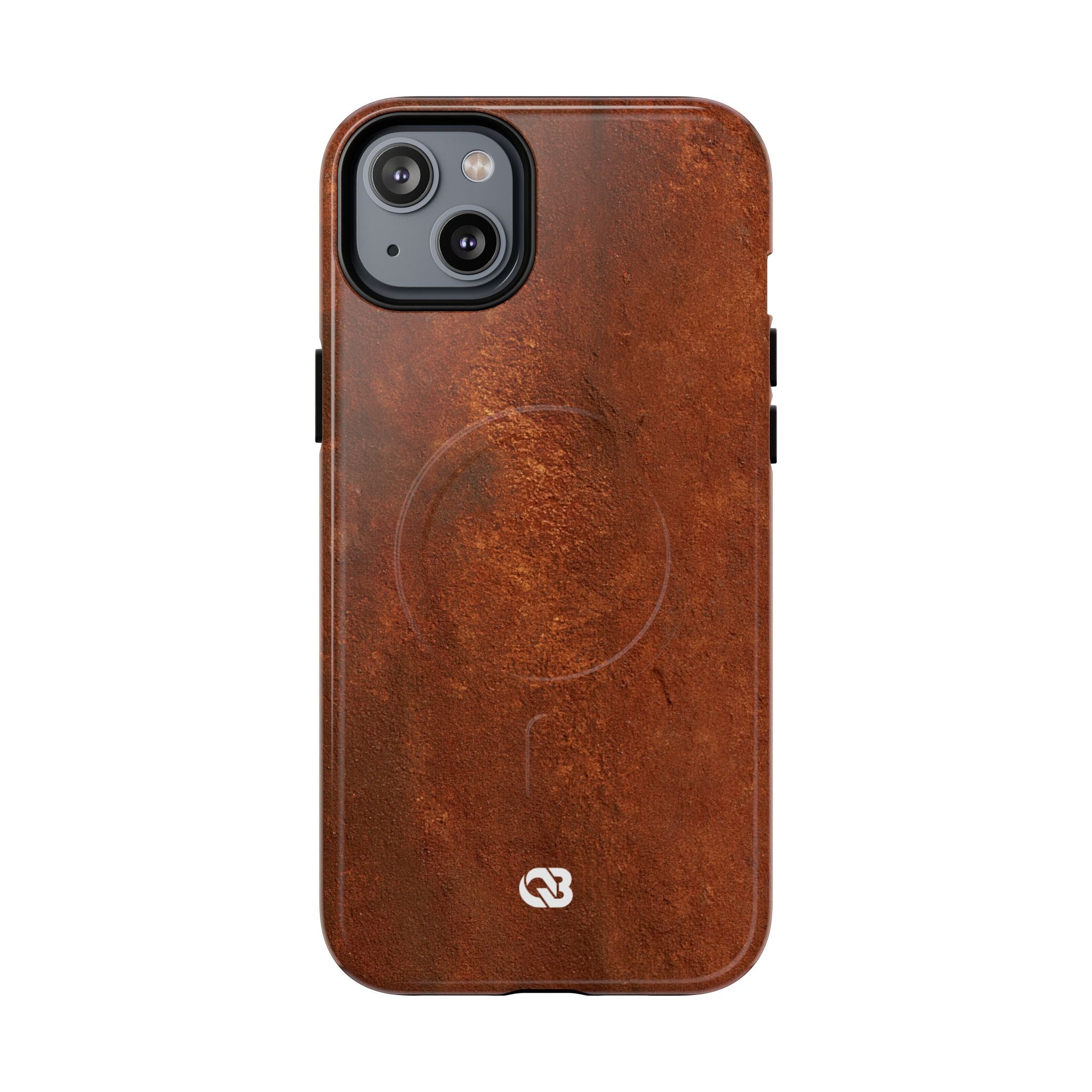 Orange Tough 2.0 Magsafe Phone Case for iPhone - Oxidized Iron Crust