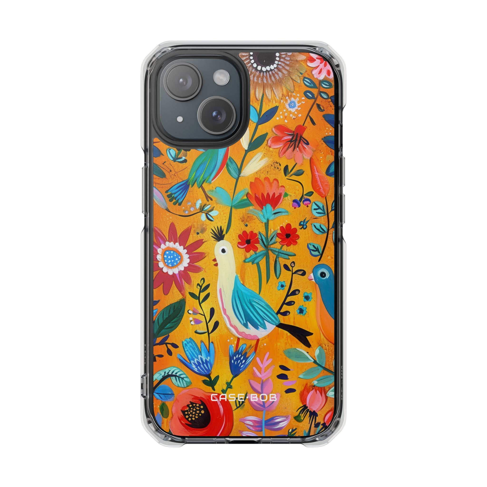 Birdwatch Bloom iPhone 15 Case - Impact