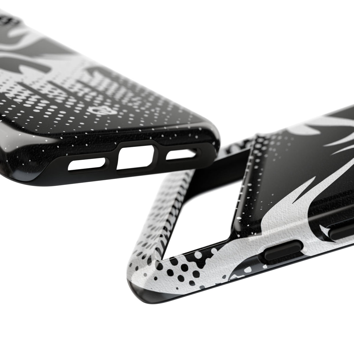Phantom Halftone · Tough Phone Case for Pixel ·  Black