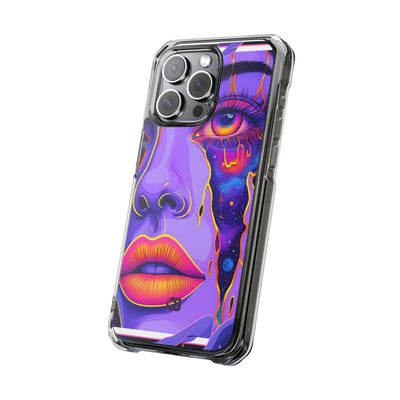 Violet Cosmic Gaze · Impact Custodia per iPhone · Magsafe