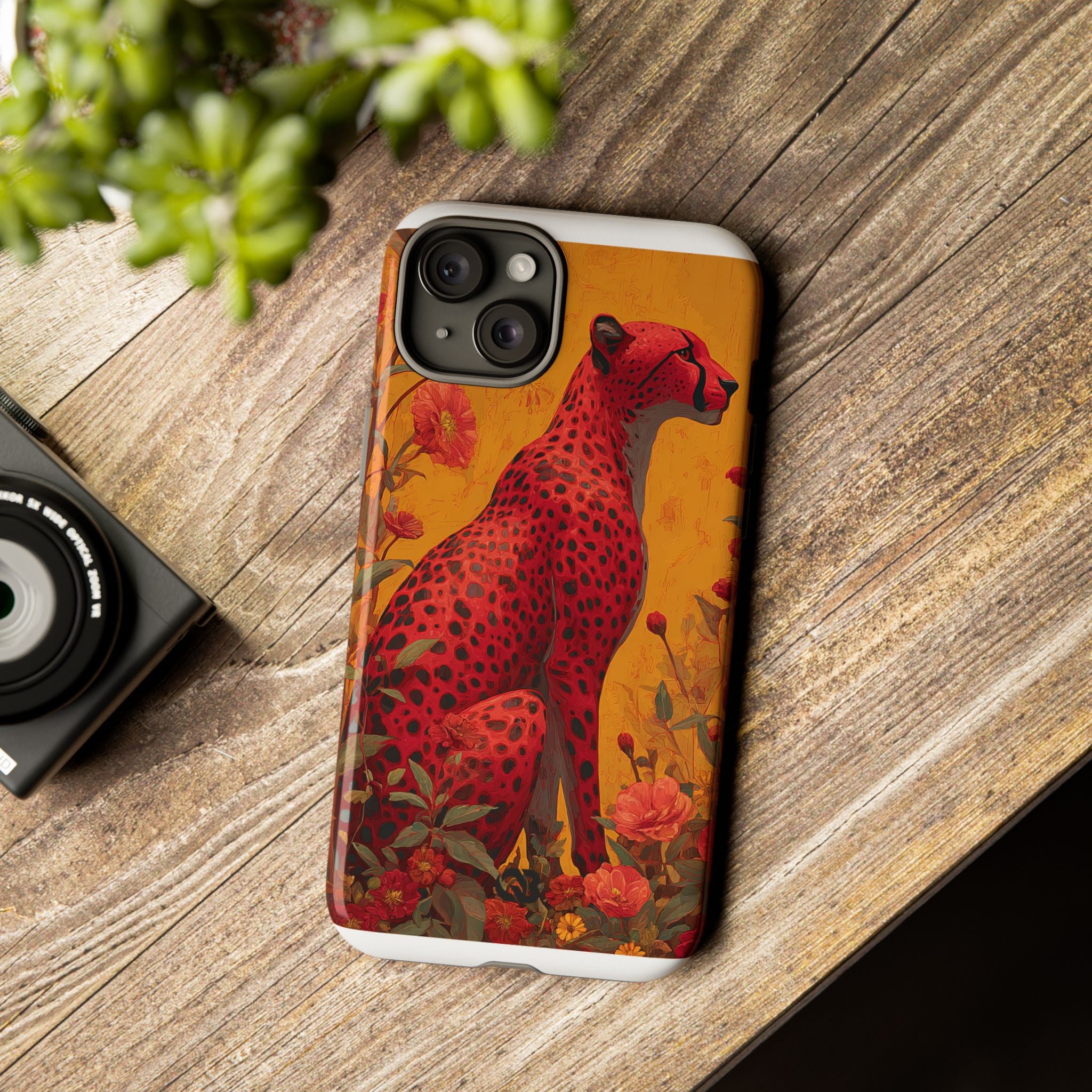 Scarlet Spotted Predator · Tough Phone Case for iPhone