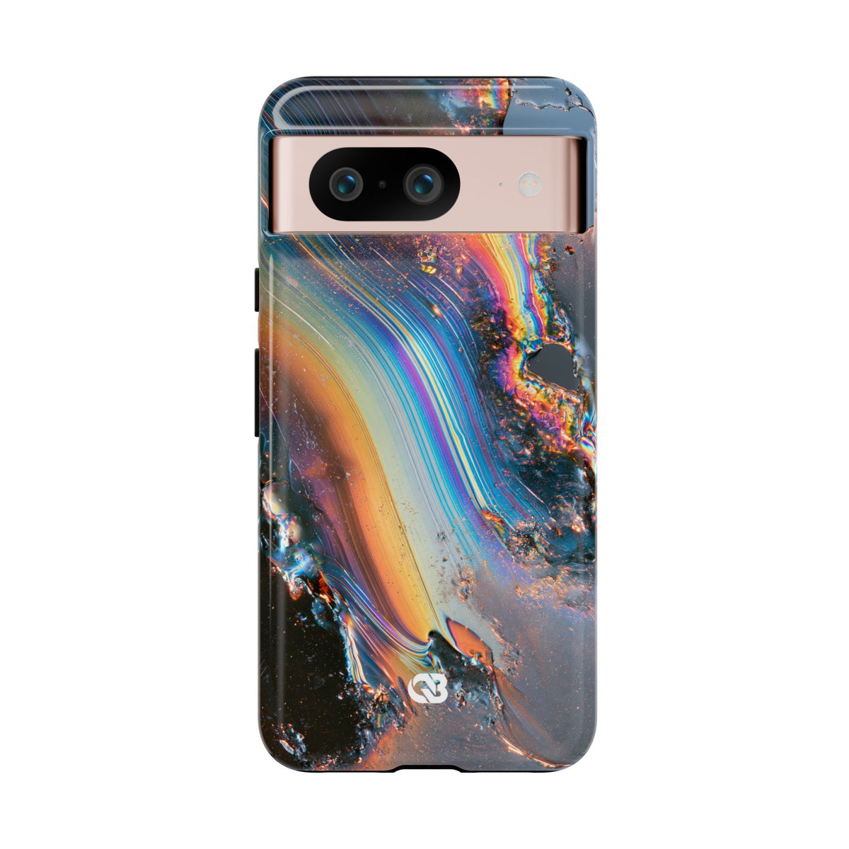 Prismatic Aura Flow · Tough Phone Case for Pixel ·  Blue