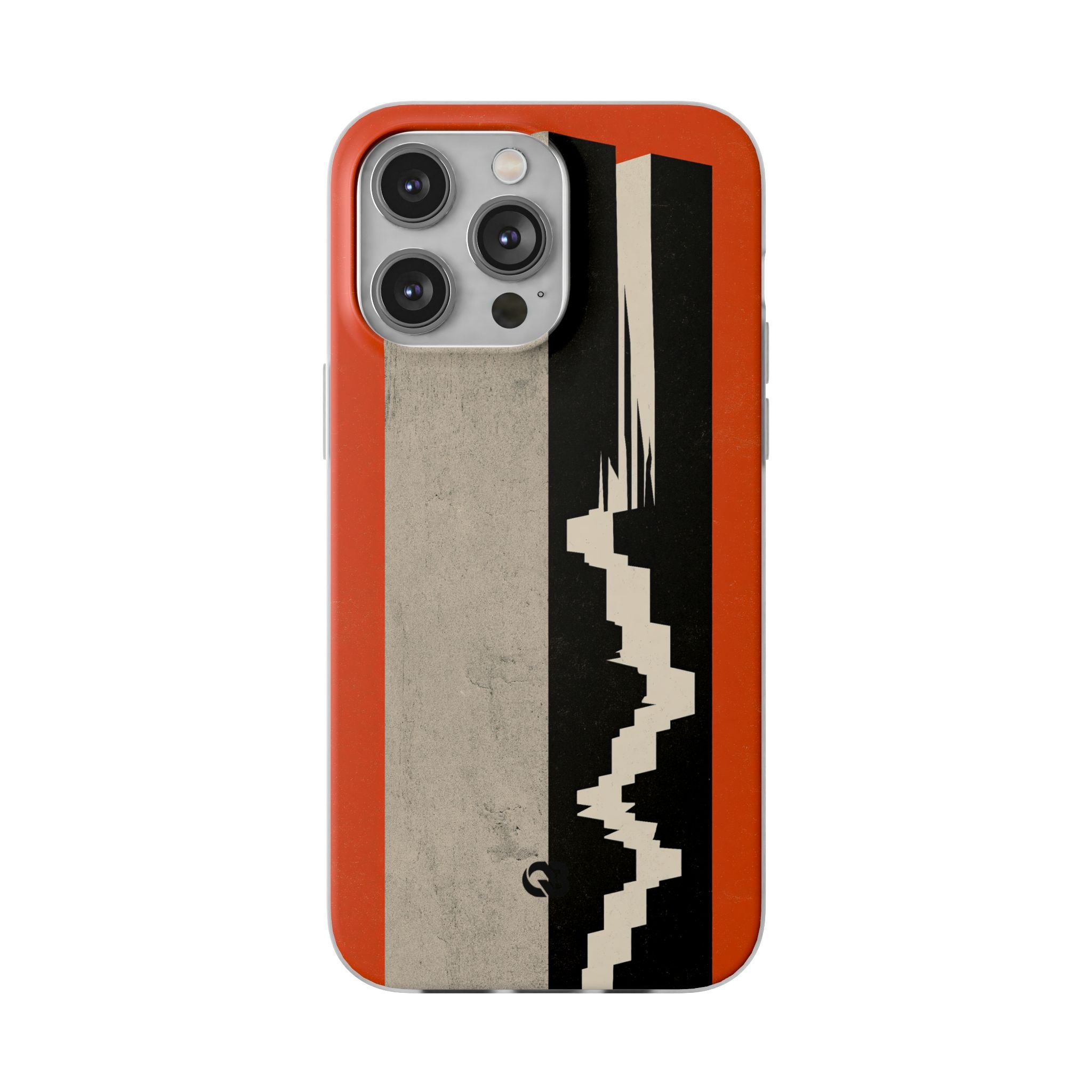 Orange Lite Phone Case for iPhone - Orange Monolith Rift