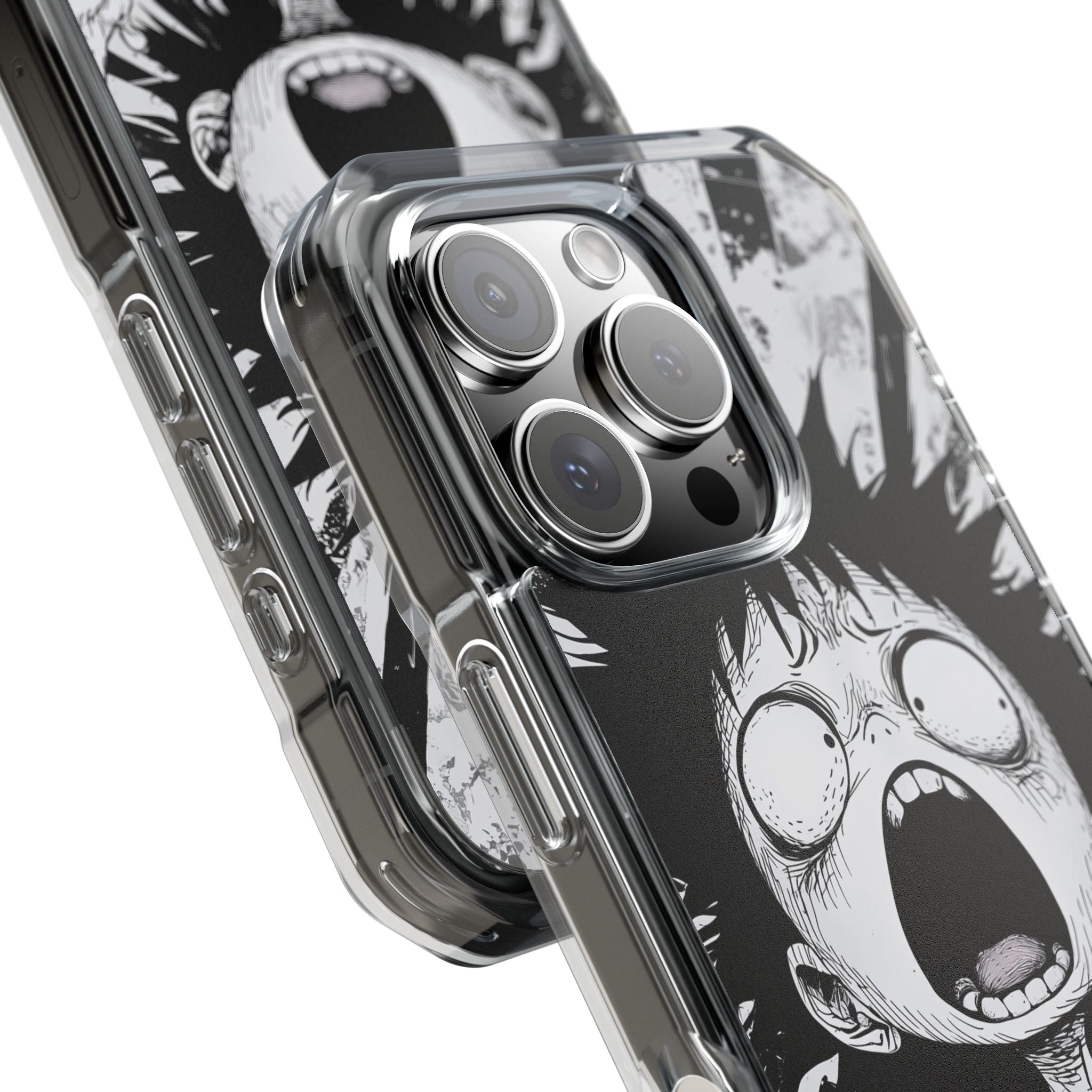 Chaotic Monochrome Scream · Impact etui na iPhone · Magsafe