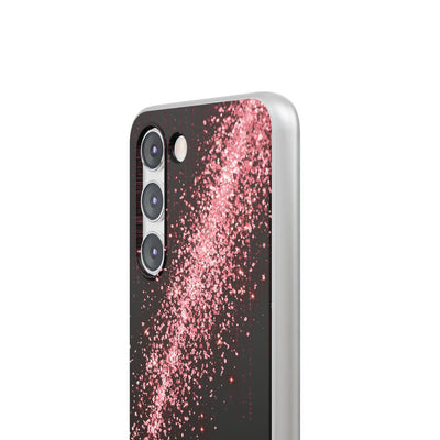 Rose Digital Cascade · Lite Phone Case for Samsung · Pink