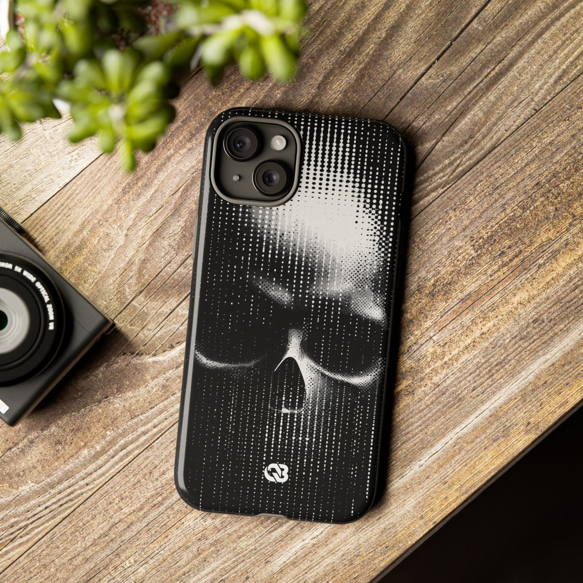 Raster Phantom · Tough Phone Case for iPhone · Black