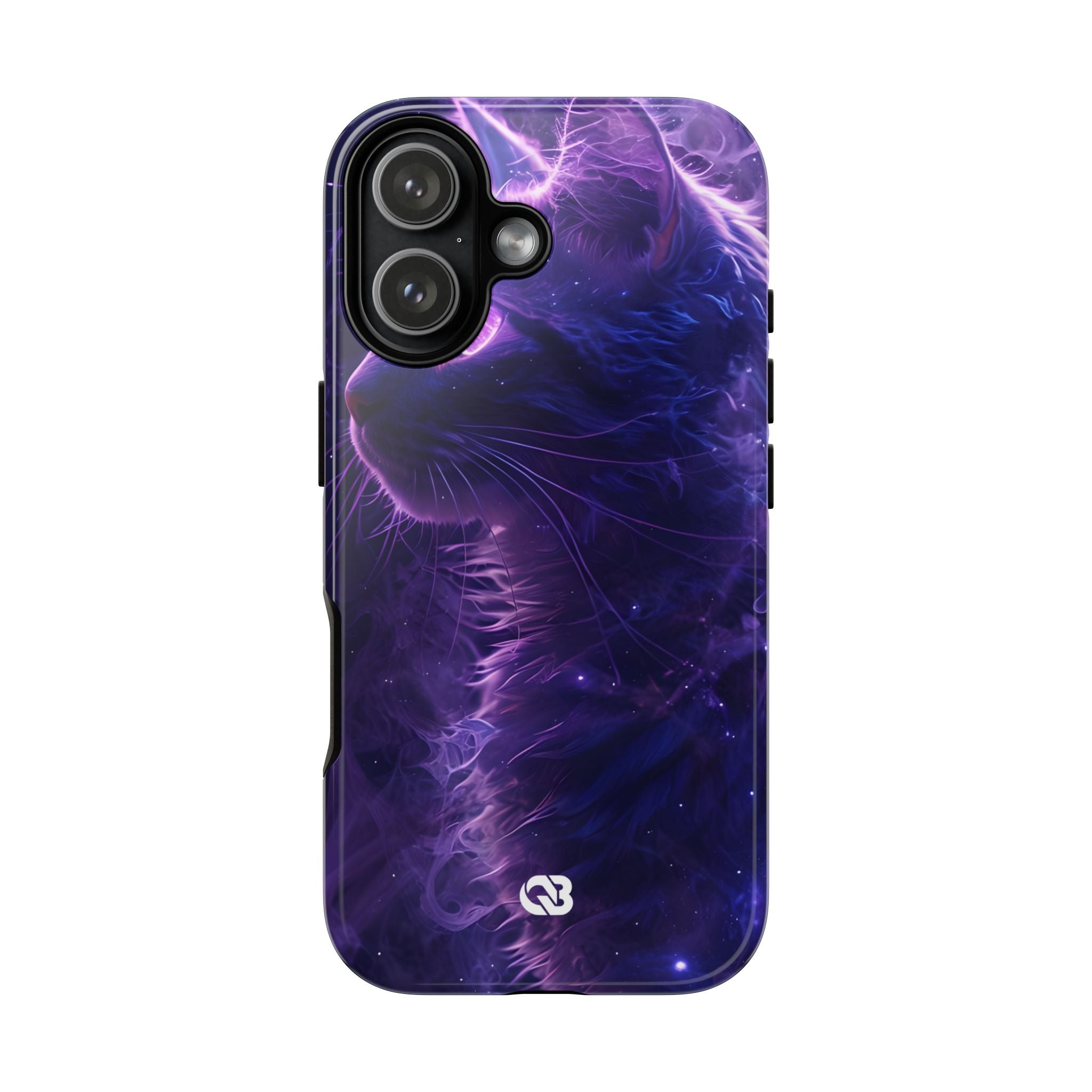 Purple Void Feline · Tough Custodia per iPhone