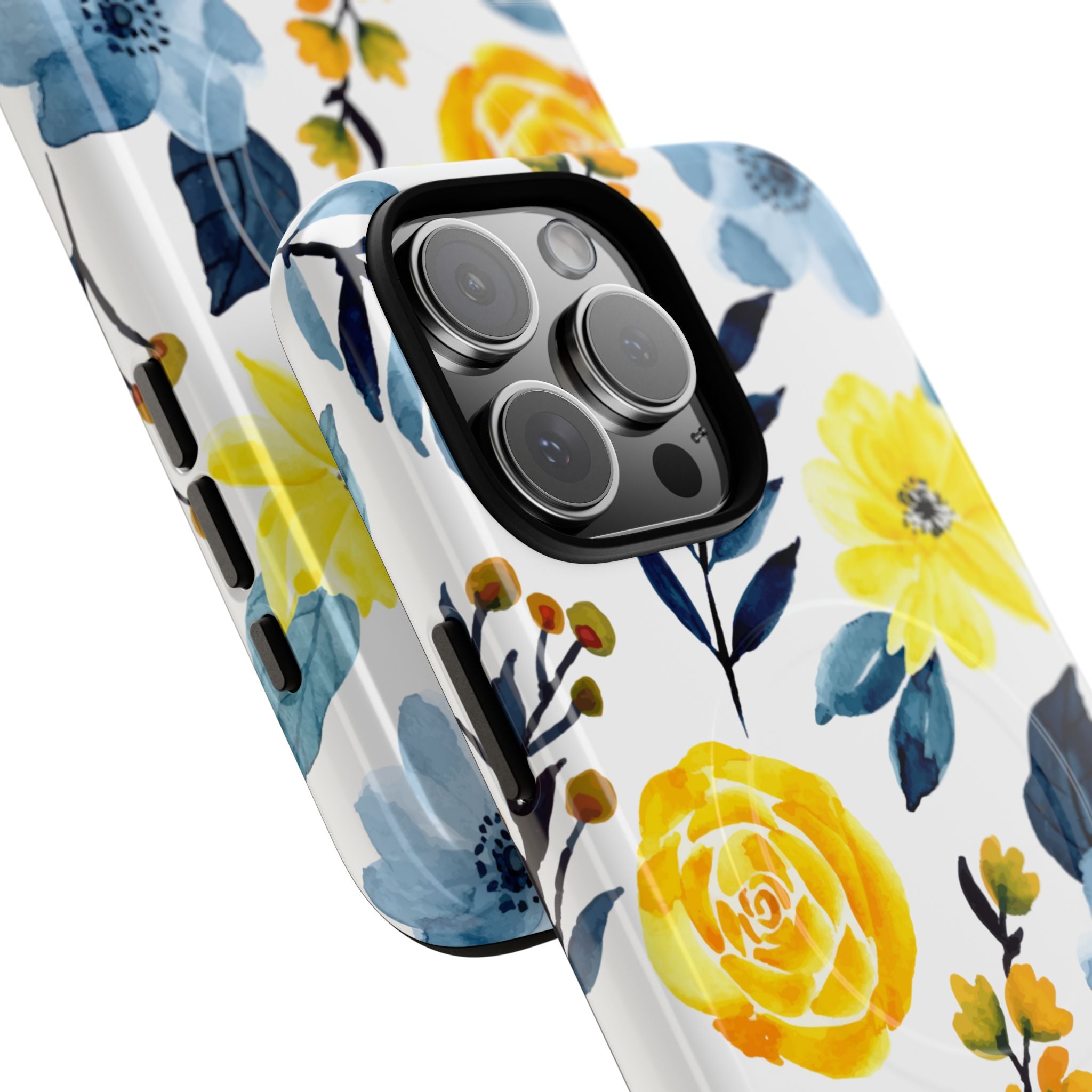 Kultainen kukka iPhone 16 Pro Max -kova - Tough+