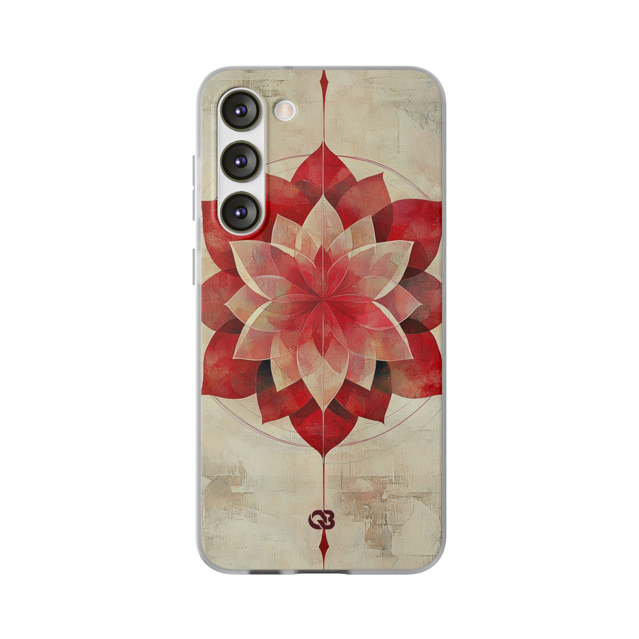 Crimson Petal Peak · Soft Phone Case for Samsung