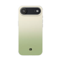 Green Lite Phone Case for iPhone - Bone Sage Fade