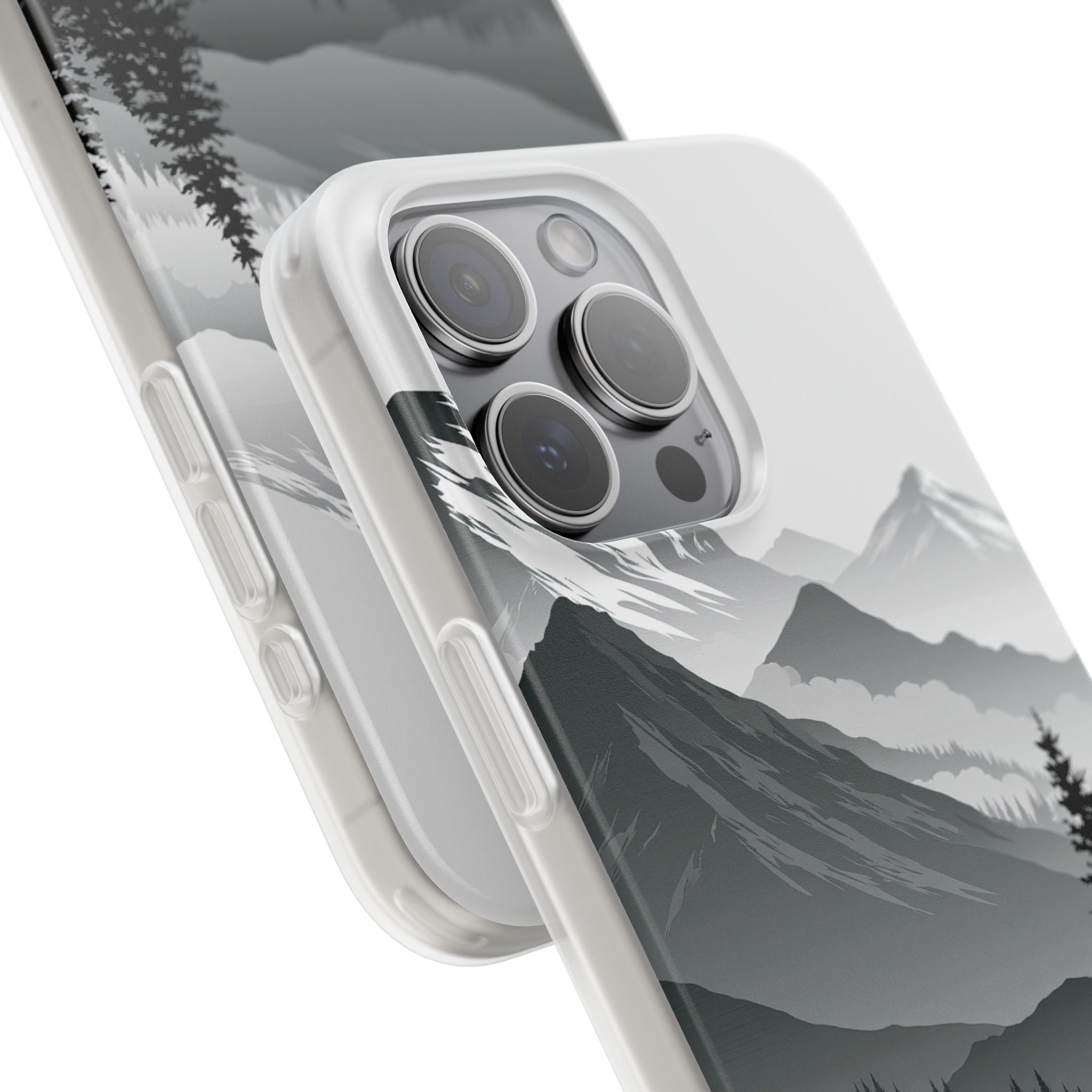Grey Lite Phone Case for iPhone - Granite Ridge Mist