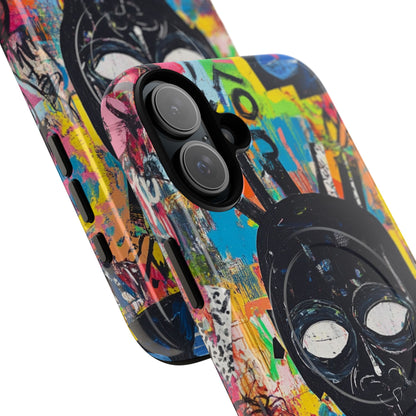 Skull Vortex iPhone 16 Plus Case - Tough+ - CASE•BOB