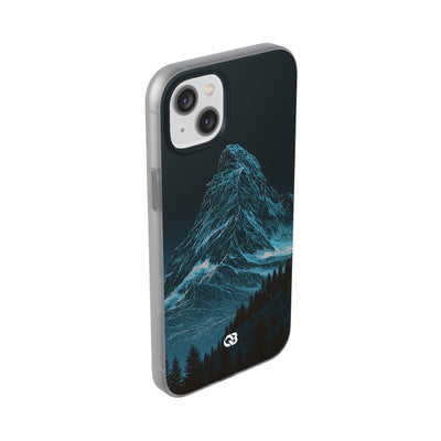 Glacial Alpine Peak · Lite Phone Case for iPhone ·  Blue