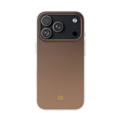 Brown Lite Phone Case for iPhone - Smoked Caramel Fade
