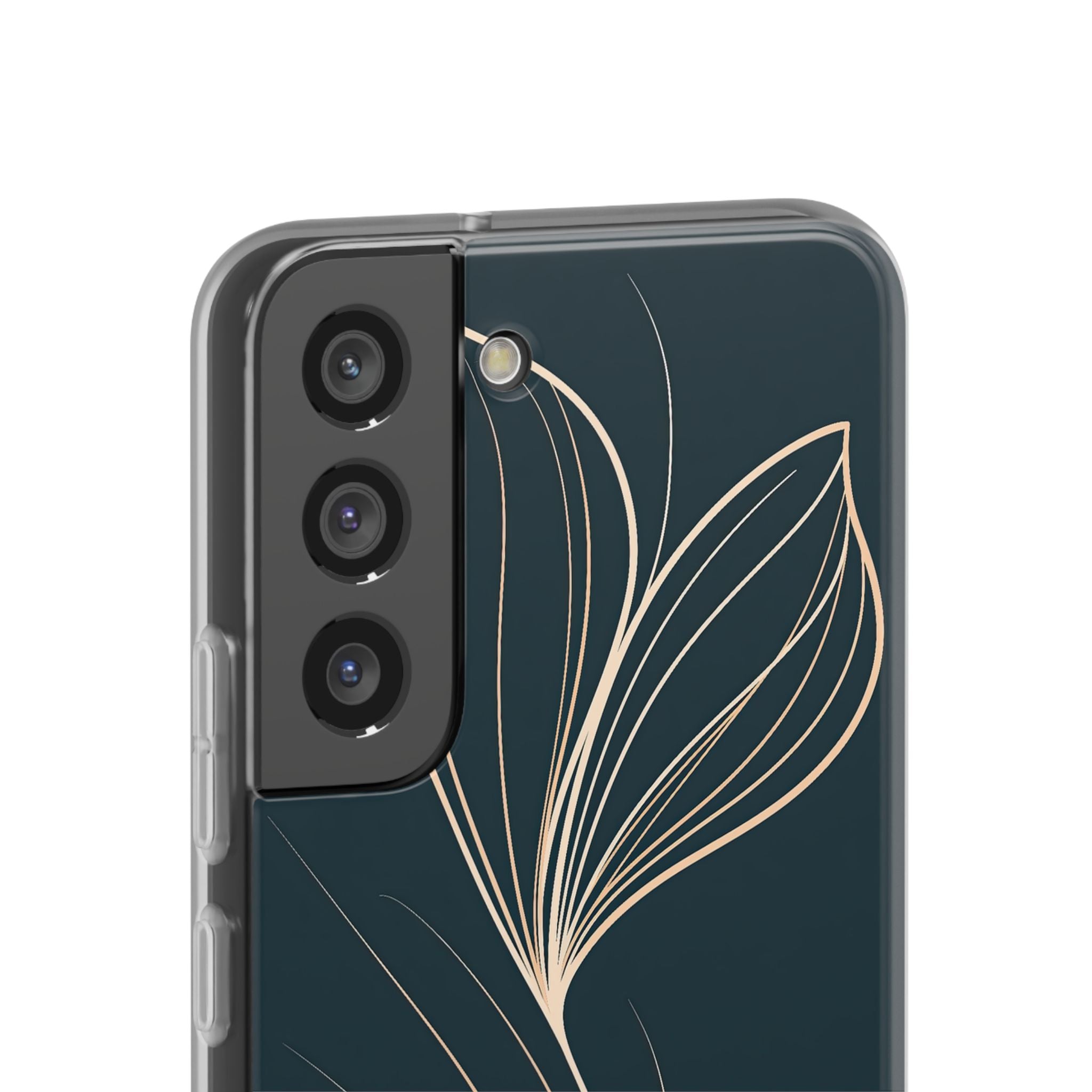 Teal Lite Phone Case for Samsung - Sandstone Silk Flora