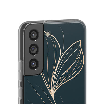 Teal Lite Phone Case for Samsung - Sandstone Silk Flora