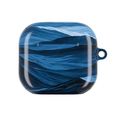 Azure Ridge Horizon · Hard Case for AirPods & AirPods Pro · Blue