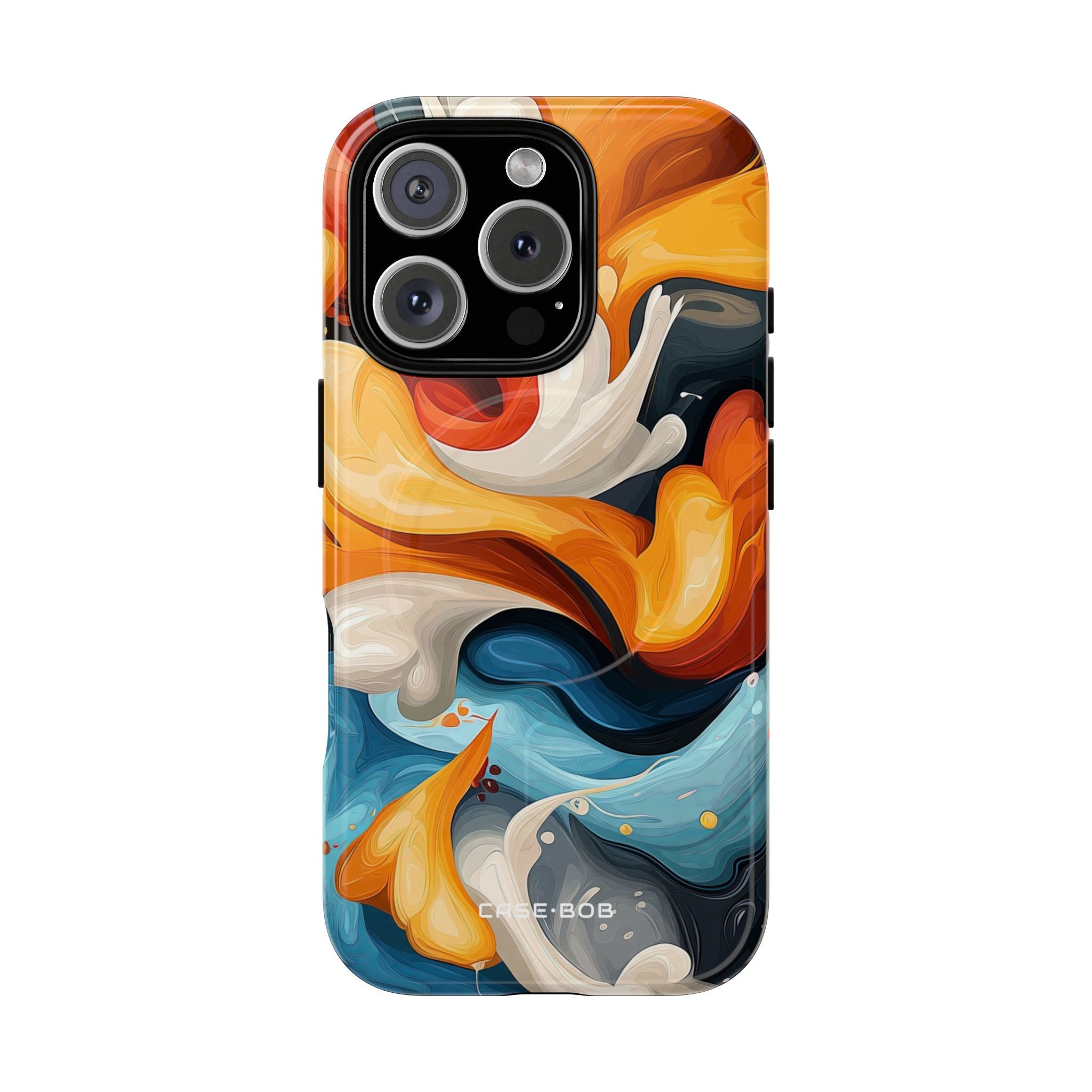 Crimson Ribbon iPhone 16 Pro Cover - Tough+