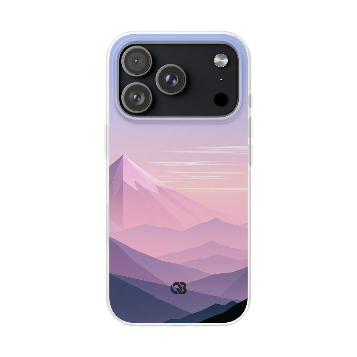 Alpine Twilight · Lite Phone Case for iPhone ·  Pink