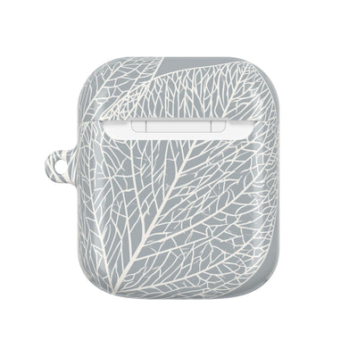 Minimal Leaf Skeleton · Hard Case for AirPods & AirPods Pro · Grey