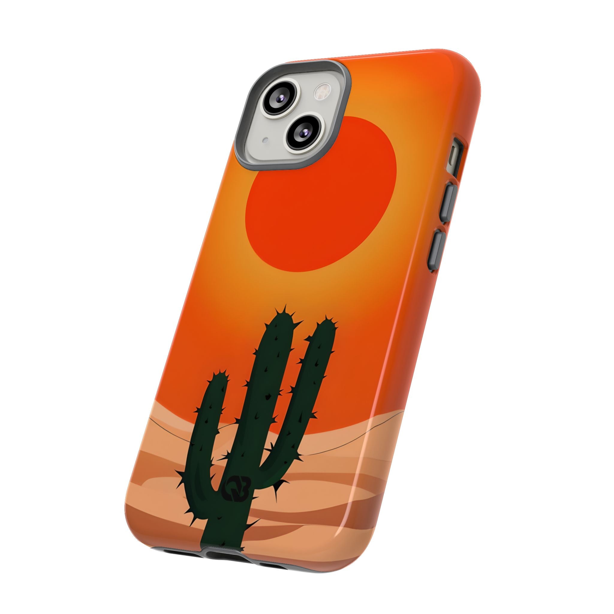 Scorched Saguaro Sunset · Tough Phone Case for iPhone