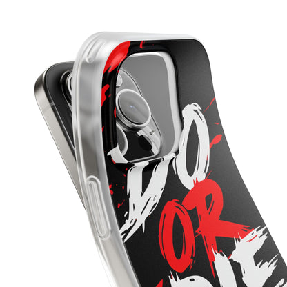 Do Or Die Splatter iPhone 16 Pro Case - Soft