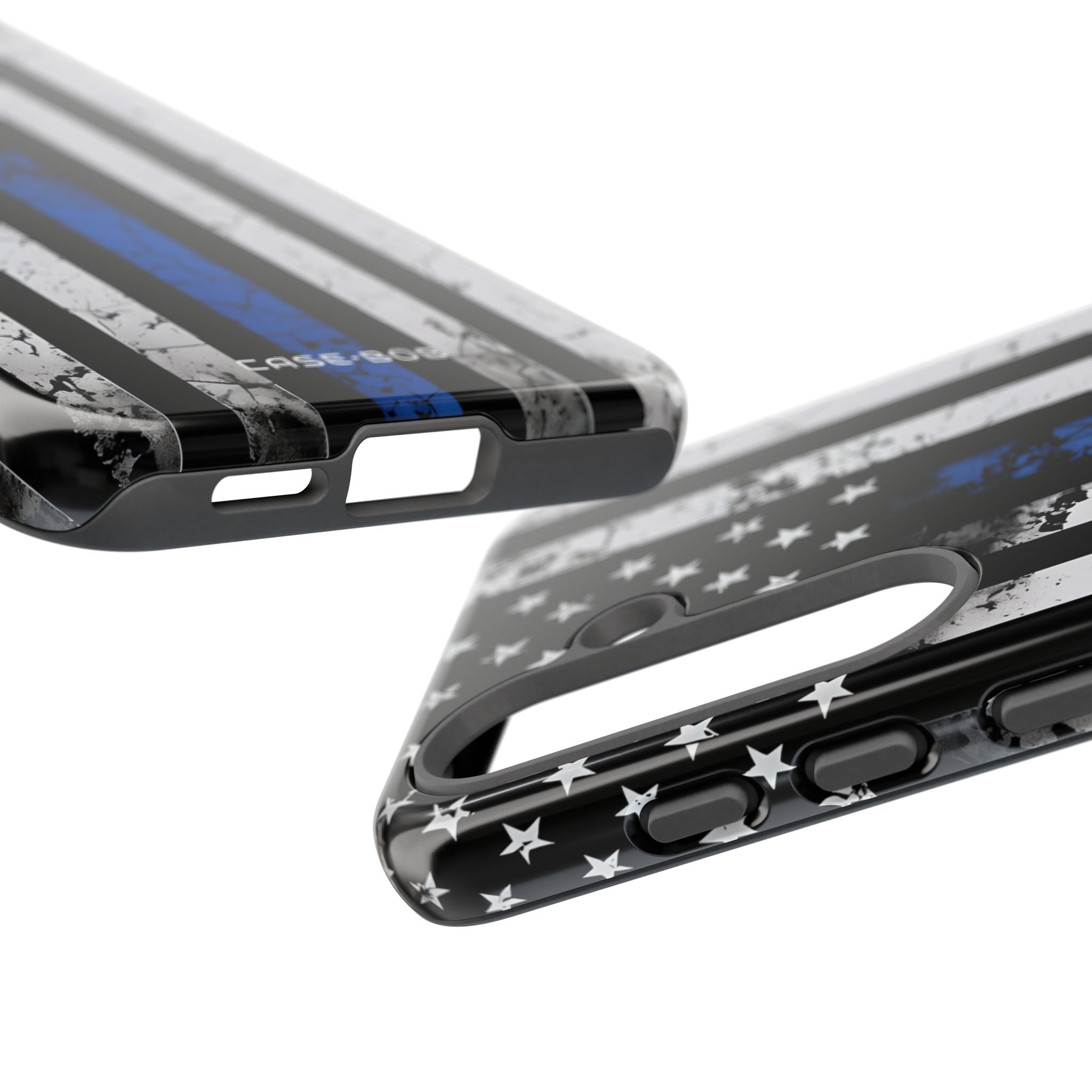 Blue Stripe Flag Samsung S25 Case - Tough