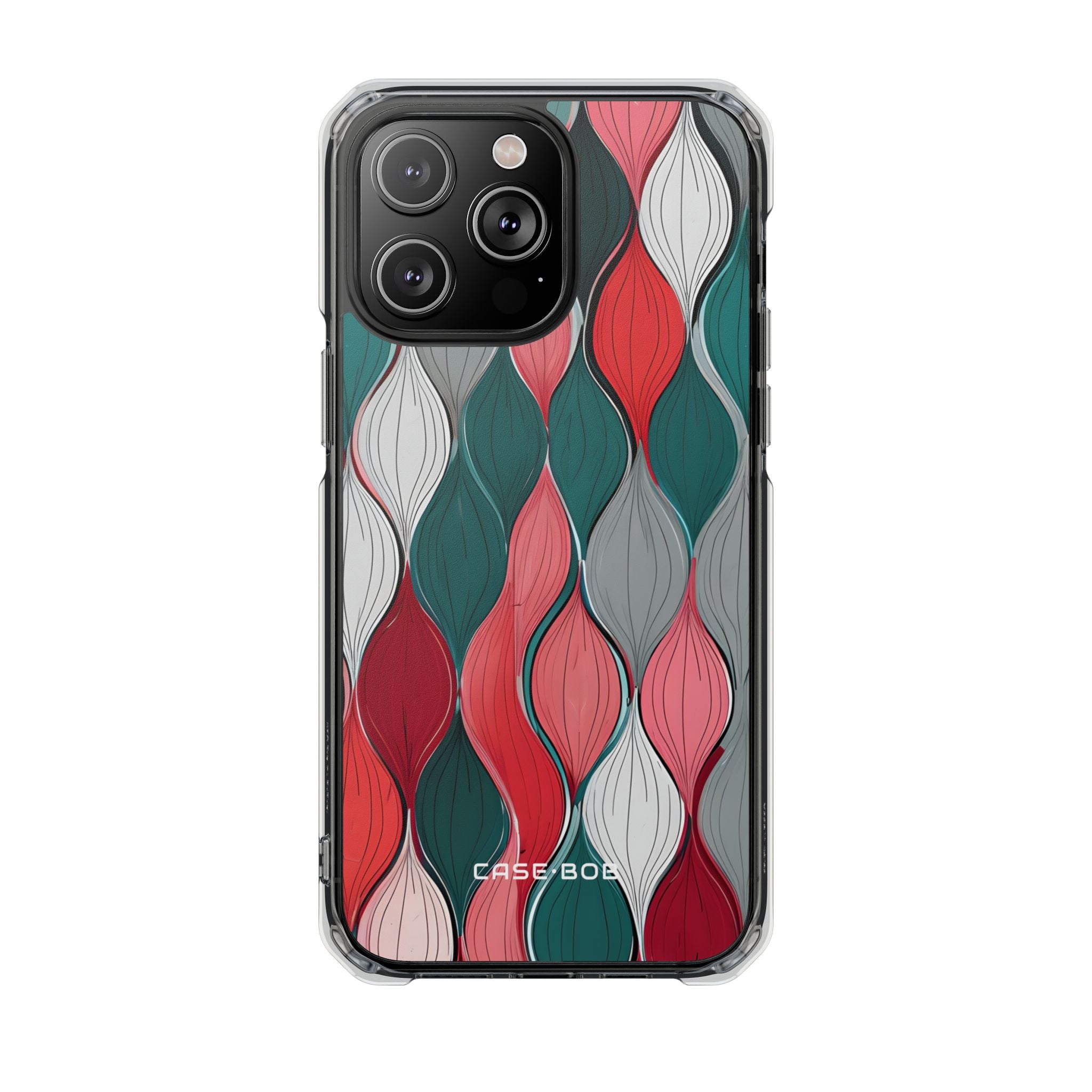 Leaf Cascade Teal iPhone 14 Pro Max Case - Impact