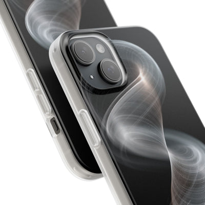 Luminous Vortex · Lite Phone Case for iPhone ·  Black